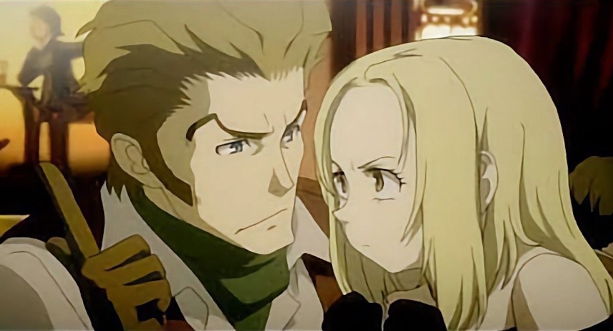 Isaac and Miria glare at each other