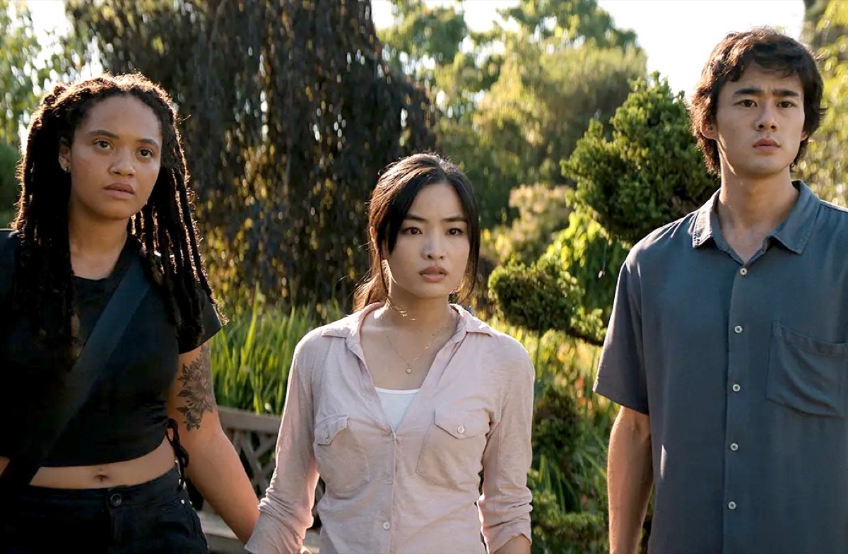 Kiersey Clemons, Anna Sawai, and Ren Watabe in Monarch