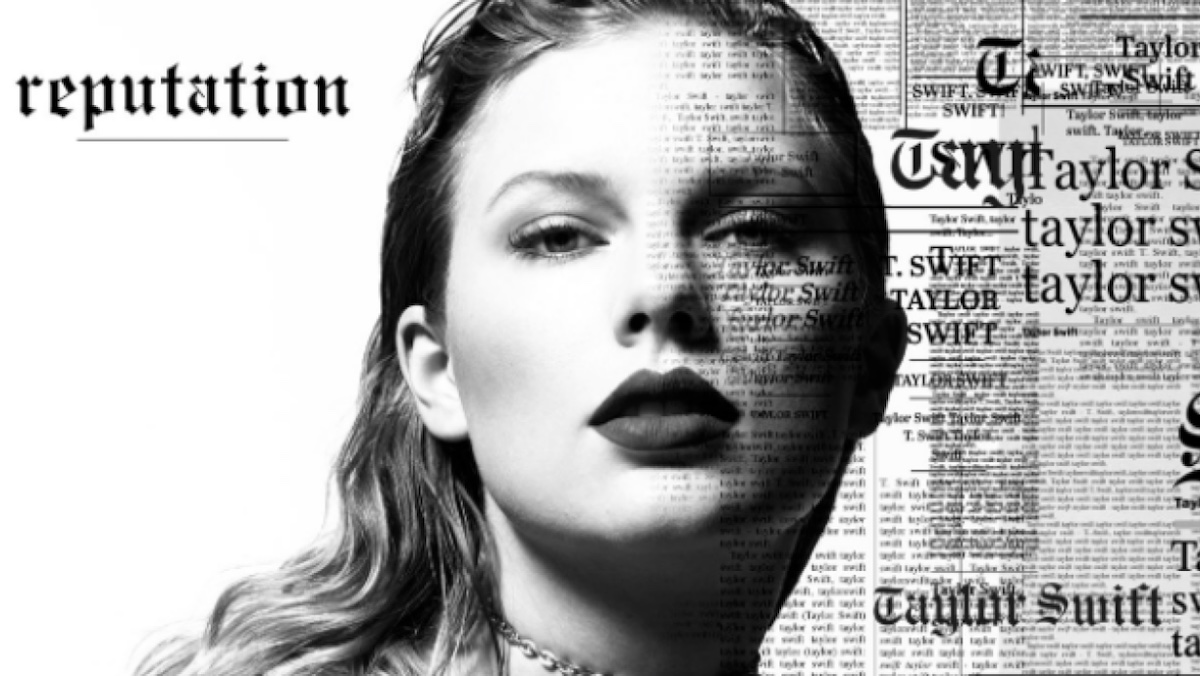 reputation taylor swift album cover