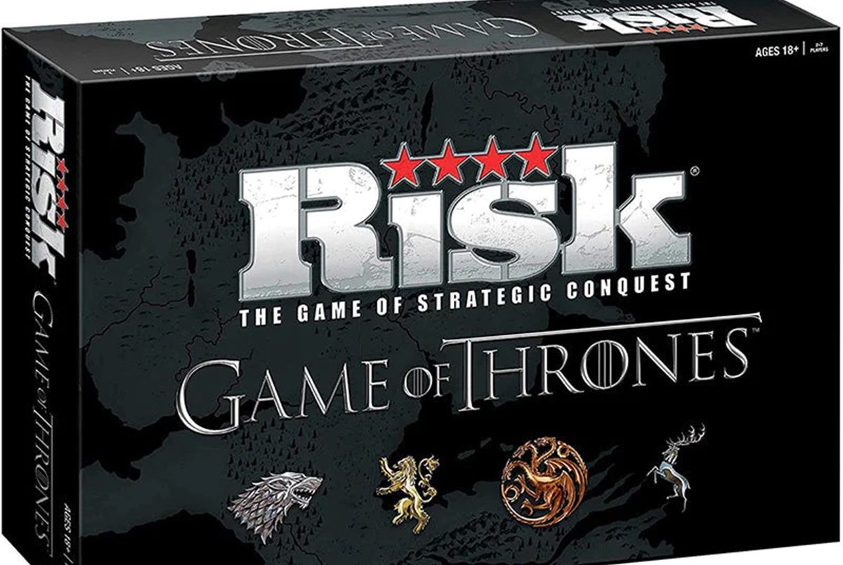 Board game Risk with Game of Thrones theme