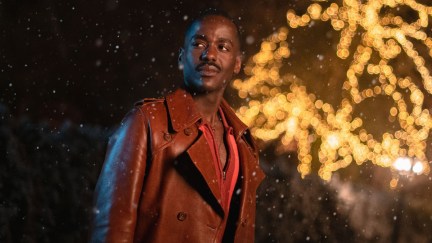 Ncuti Gatwa as the Fifteenth Doctor in the 2023 Doctor Who Christmas special