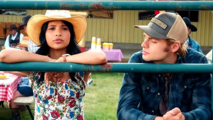 Nikki Rodriguez as Jackie and Noah LaLonde as Cole in My Life with the Walter Boys