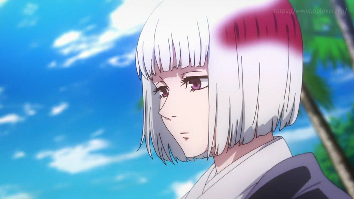 Uraume during the beach scene from Season 1 of Jujutsu Kaisen.