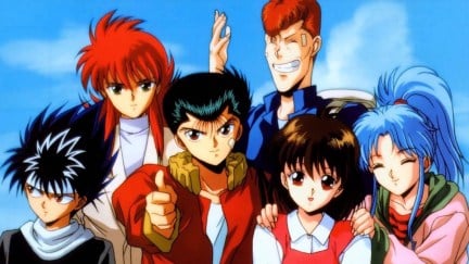 Yu Yu Hakusho anime cast.