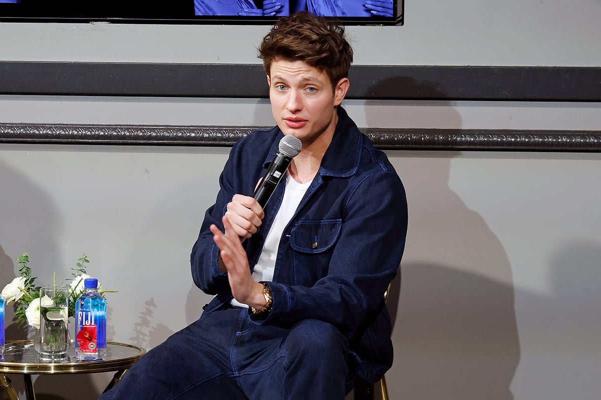 NEW YORK, NEW YORK - NOVEMBER 09: Steven Bertoni interviews Matt Rife at the Forbes Top 50 Creators Celebration at Forbes on Fifth on November 09, 2023 in New York City. (Photo by Taylor Hill/Getty Images)