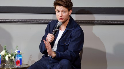 NEW YORK, NEW YORK - NOVEMBER 09: Steven Bertoni interviews Matt Rife at the Forbes Top 50 Creators Celebration at Forbes on Fifth on November 09, 2023 in New York City. (Photo by Taylor Hill/Getty Images)