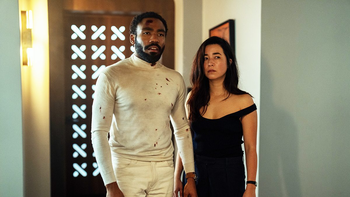 Donald Glover, Maya Erskine in Mr. and Mrs. Smith for Prime Video