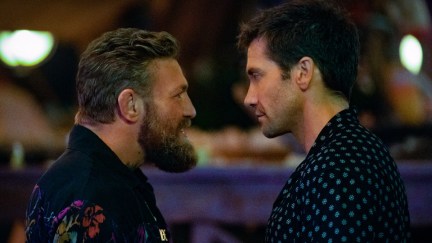 Conor McGregor and Jake Gyllenhaal in 'Road House'