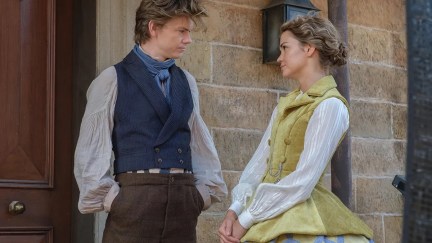 Thomas Brodie-Sangster and Maia Mitchell as the leads of The Artful Dodger, Jack Dawkins and Lady Belle Fox