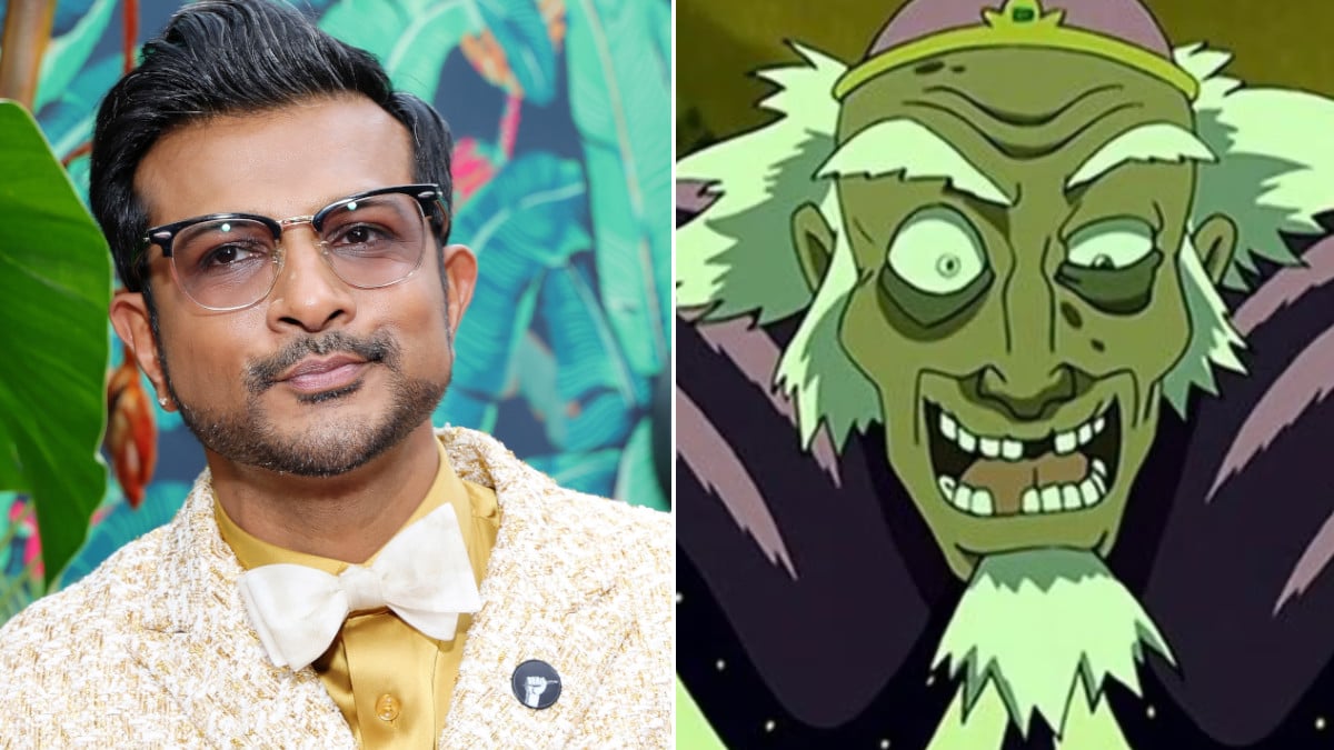 Utkarsh Ambudkar at the 67th Annual Tony Awards and King Bumi in Avatar: The Last Airbender