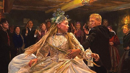 Jagna and Maciej dance at their wedding in The Peasants.