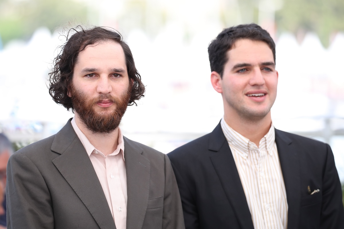 Benny Safdie and Josh Safdie standing together at the Cannes Film Festival