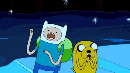 Finn and Jake in Adventure Time