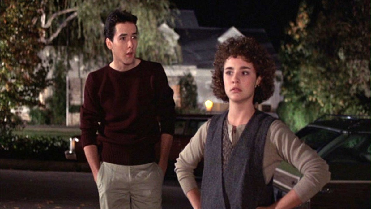 Layne Meyer (John Cusack) and Monique (Diane Franklin) in Better Off Dead