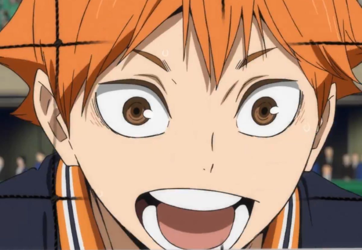 Shoyo Hinata from the Haikyuu movie Battle of the Garbage Dump