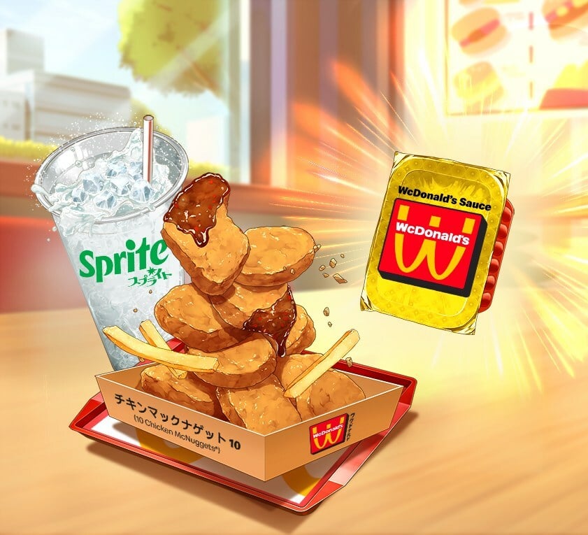 WcDonald S 2024 WcNuggets WcDonald S Cup And WcDonald S Sauce   WcDonalds Food 