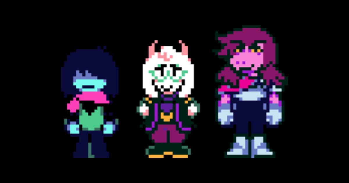 The main teenage trio of "Deltarune"