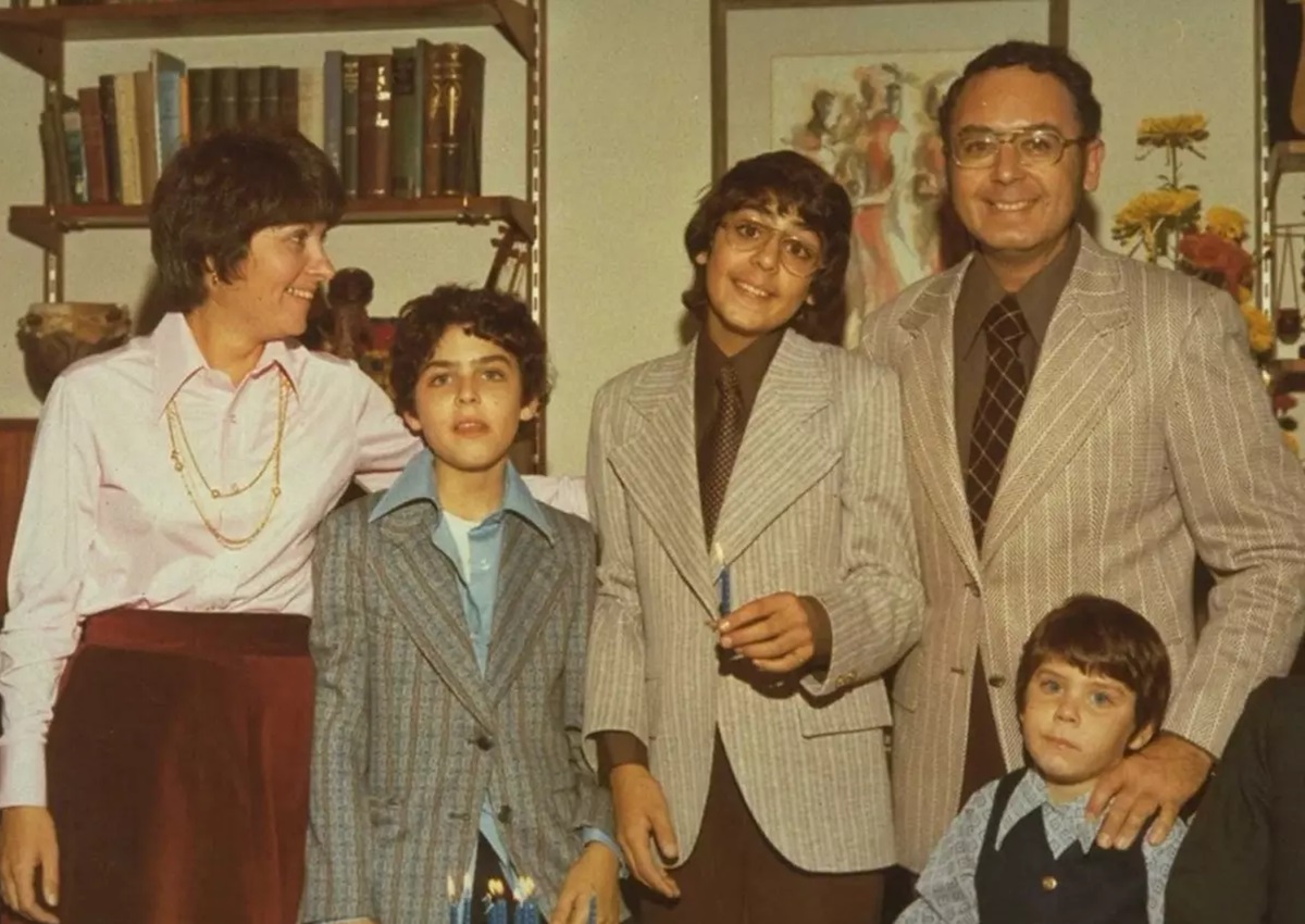 The Friedman family in the 1980s