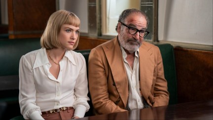 Violett Beane and Mandy Patinkin in 'Death and Other Details.'