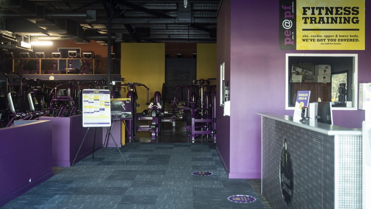 Gimnasio Planet Fitness.