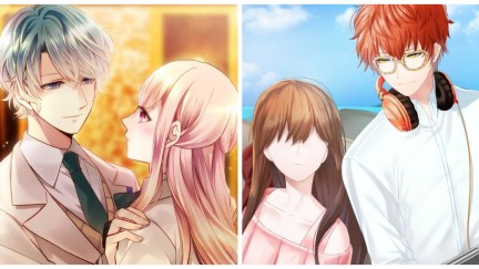 Left: Gakuen Club, Right: Mystic Messenger