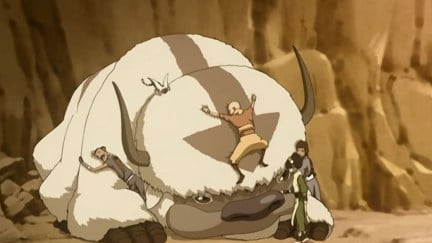 Appa reunited with the Gaang in Avatar: The Last Airbender