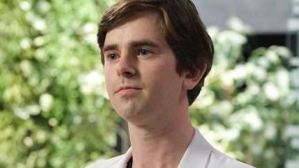 Freddie Highmore in the Good Doctor