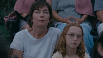 Julianne Nicholson and Zoe Ziegler in 'Janet Planet'