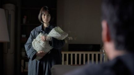 Jung Yu-mi starring as Soo-jin from Sleep the Korean Movie (2023)