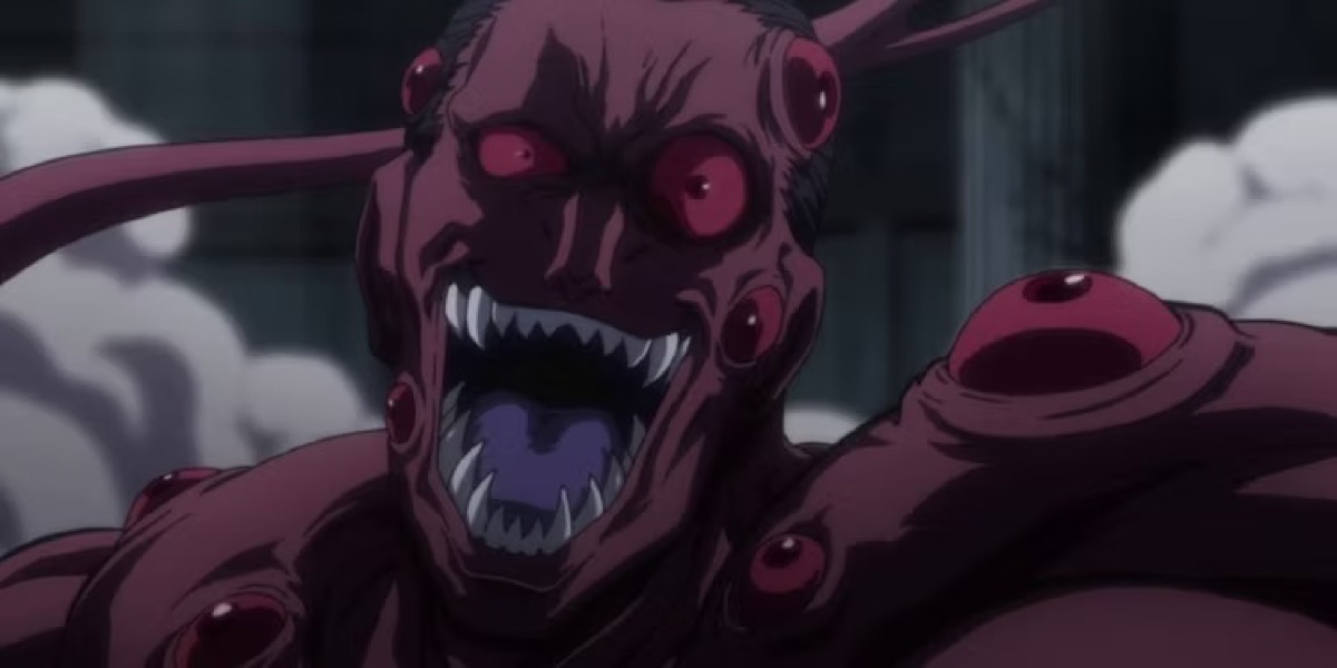 Methuthuyoupi laughing maniacally in "hunter x hunter"