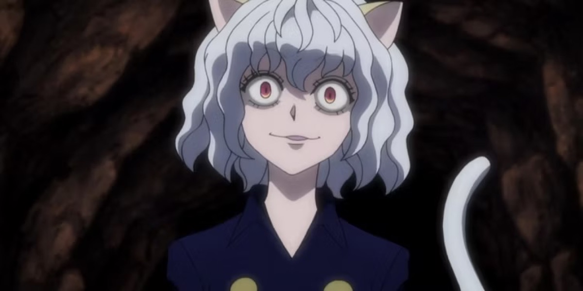 Nerferpitou gives a creepy stare in "Hunter X Hunter" 