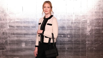 Sarah J. Maas attends the Tory Burch Fall/Winter 2024 Fashion Week in New York