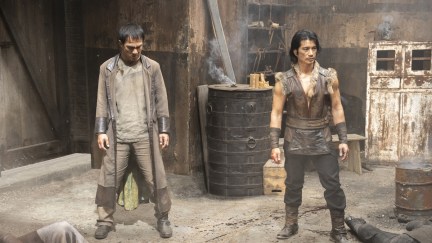 Dustin Nguyen and Joe Taslim in Warrior