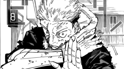 Yuji Itadori fighting Sukuna in Chapter 257 of Jujutsu Kaisen