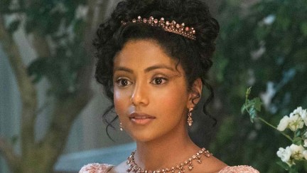 Edwina Sharma in Bridgerton season 2.