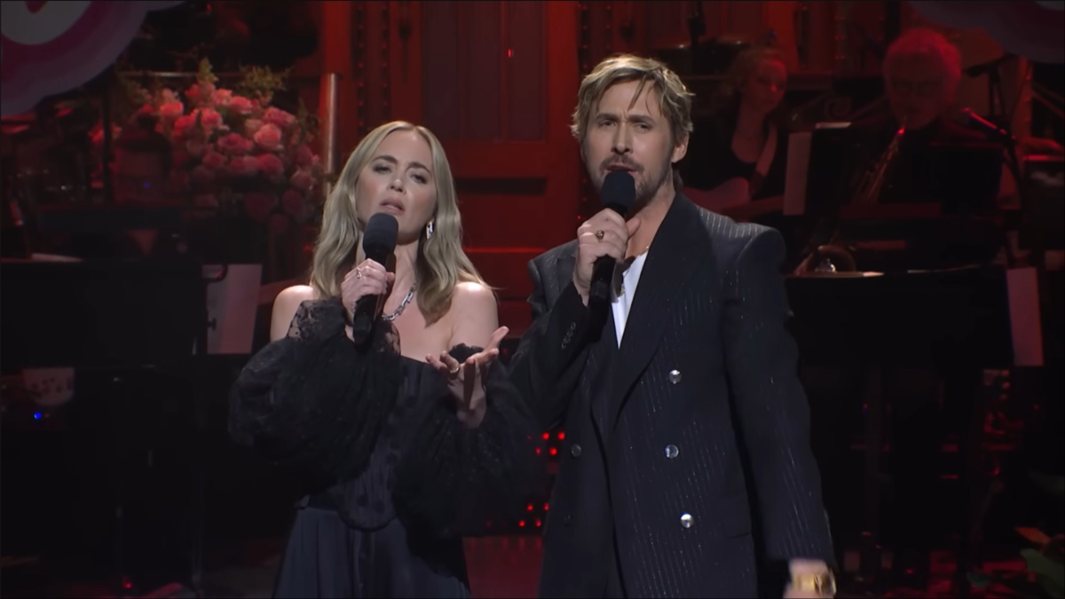 Ryan Gosling and Emily Blunt Bid Barbenheimer Farewell on 'SNL' | The ...