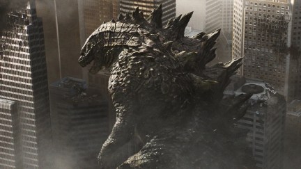 Godzilla stands tall in New York City in 