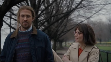 Ryan Gosling and Sarah Sherman in 