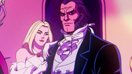 Sebastian Shaw and Emma Frost in 'X-Men '97'