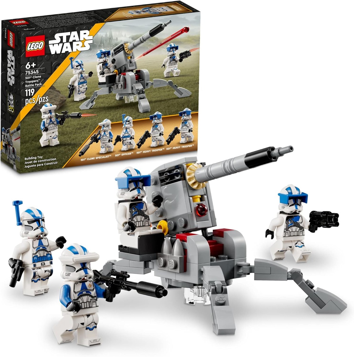 501st Clone Troopers Battle Pack from "Star Wars" 