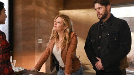 Kathryn Winnick and Jensen Ackles in a still from 'Big Sky'