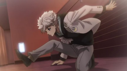 Nagi from Blue Lock: Episode Nagi trailer catching his phone with his foot