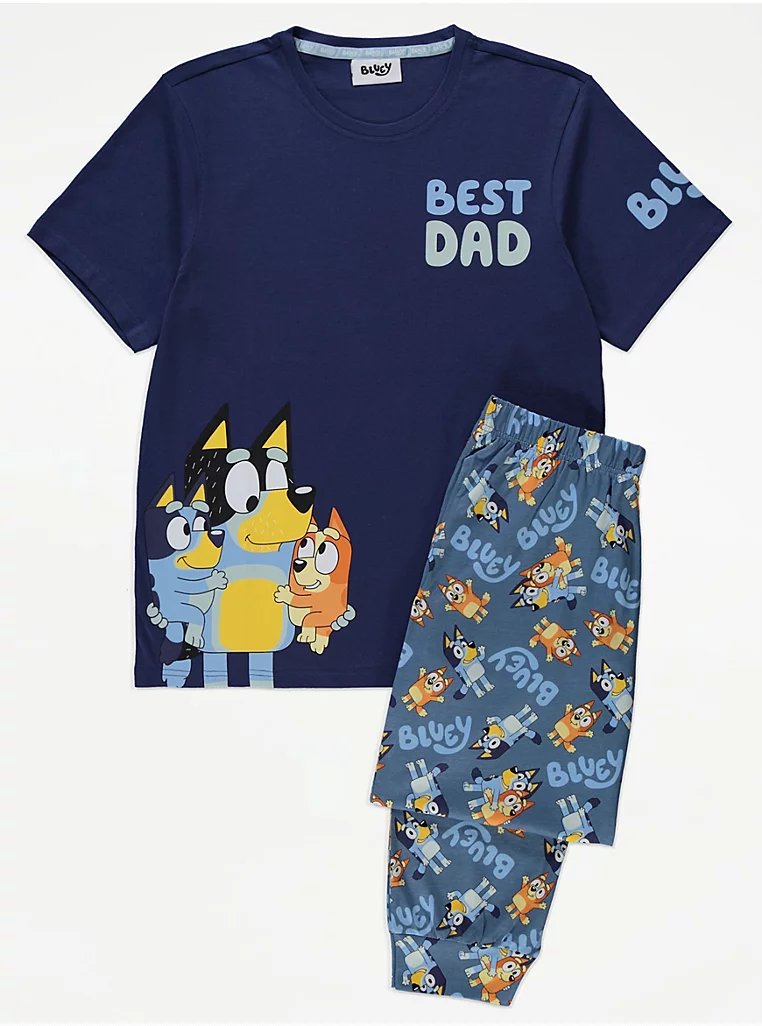 Bluey Best Dad Pyjamas