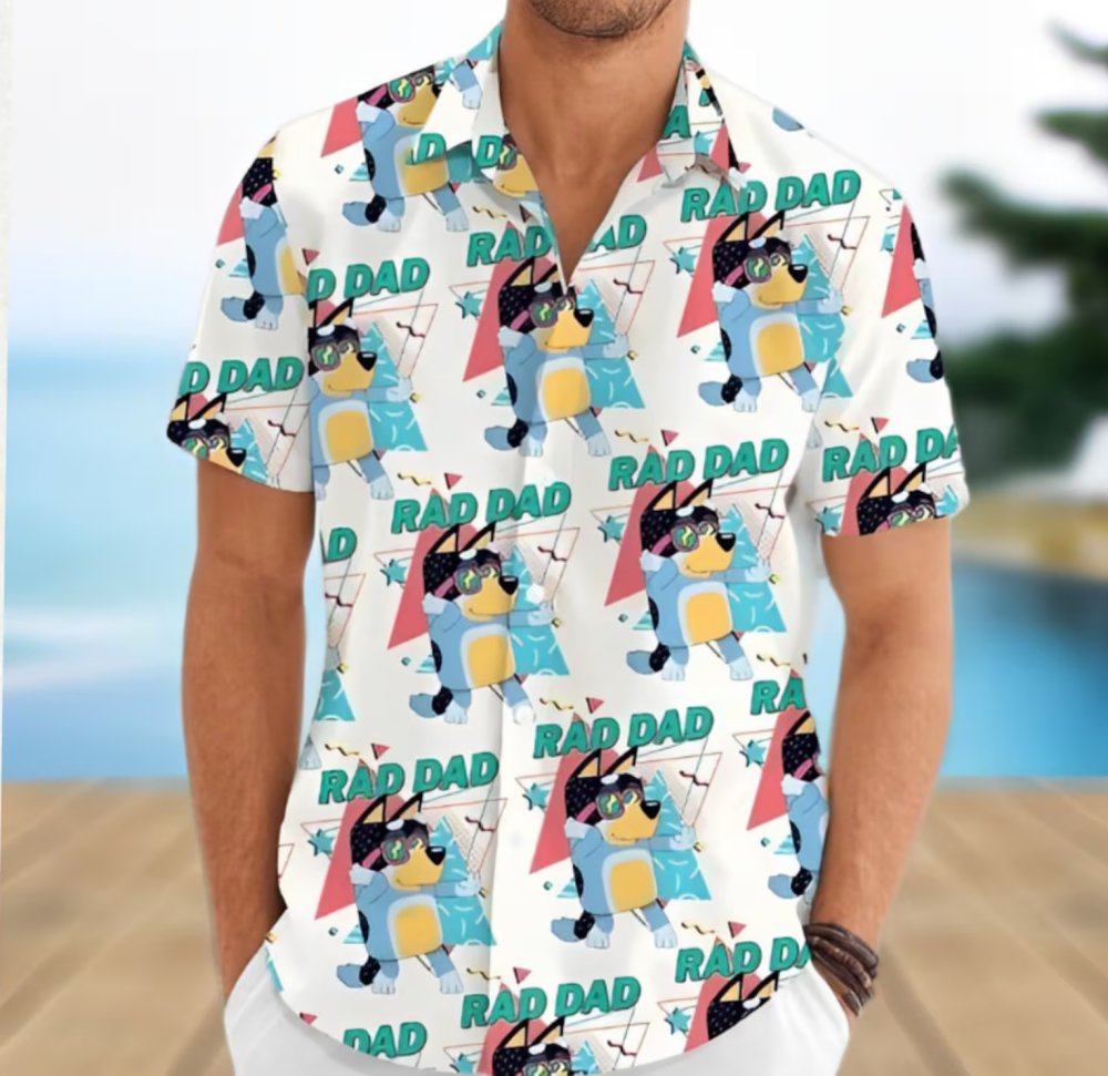 Bluey Rad Dad Shirt