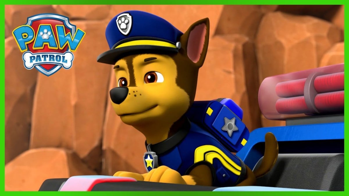 Chase from "Paw Patrol"