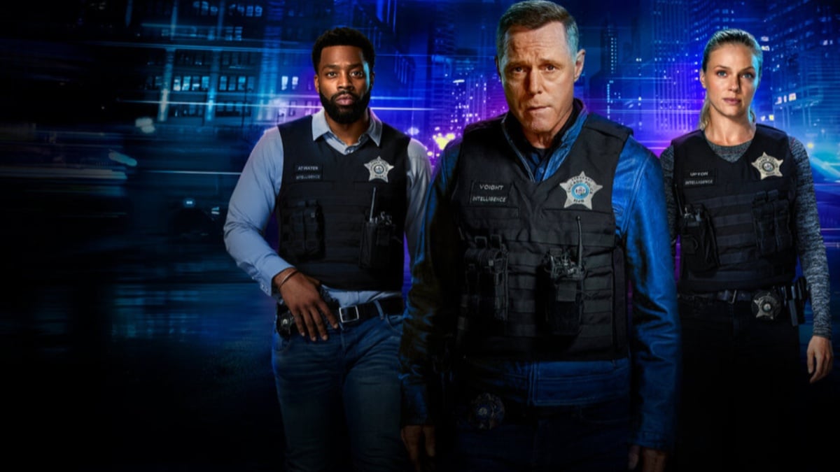 Chicago P.D. Season 11. Hailey Upton (Tracy Spiridakos), Hank Voight (Jason Beghe) LaRoyce Hawkins (Kevin Atwater)