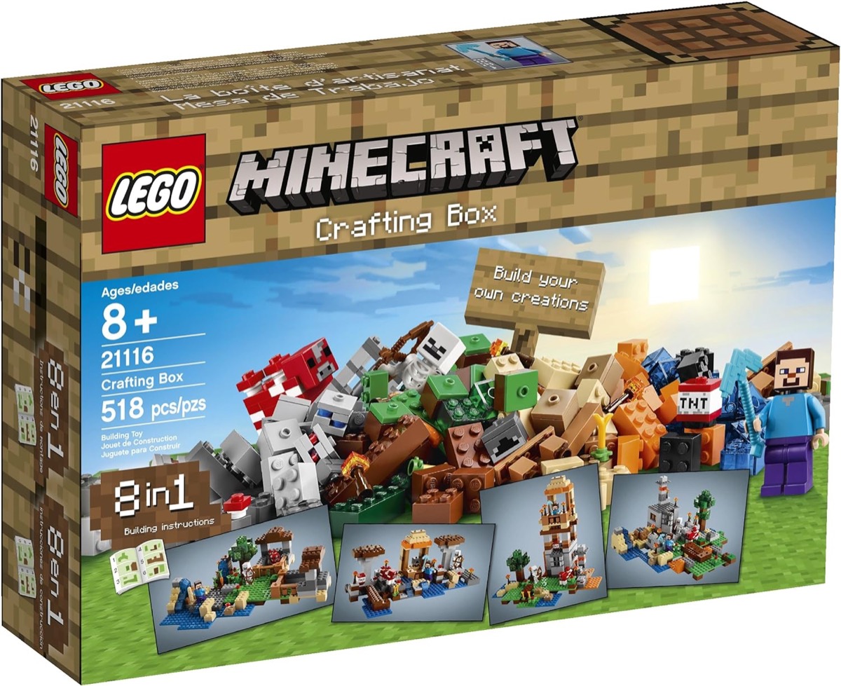 The Crafting Box LEGO set from Minecraft