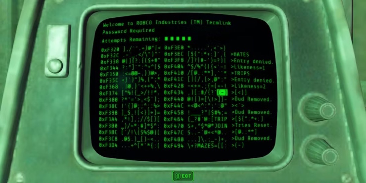 A computer terminal in "Fallout 4"