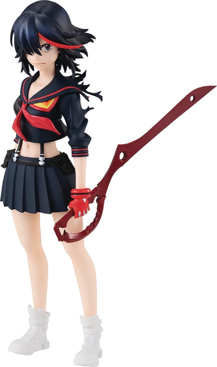 A figurine of schoolgirl Ryuko Matoi from "Kill La Kill" 