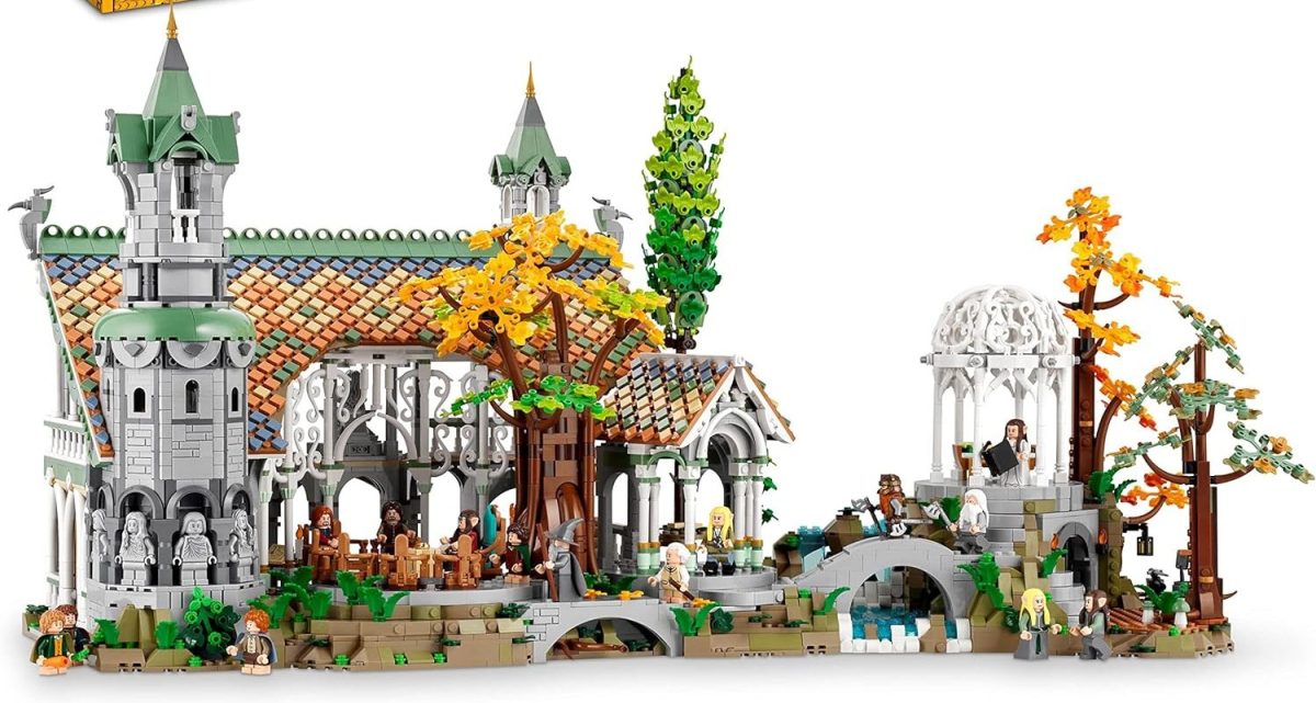 LEGO's Rivendell set from The Lord of the Rings
